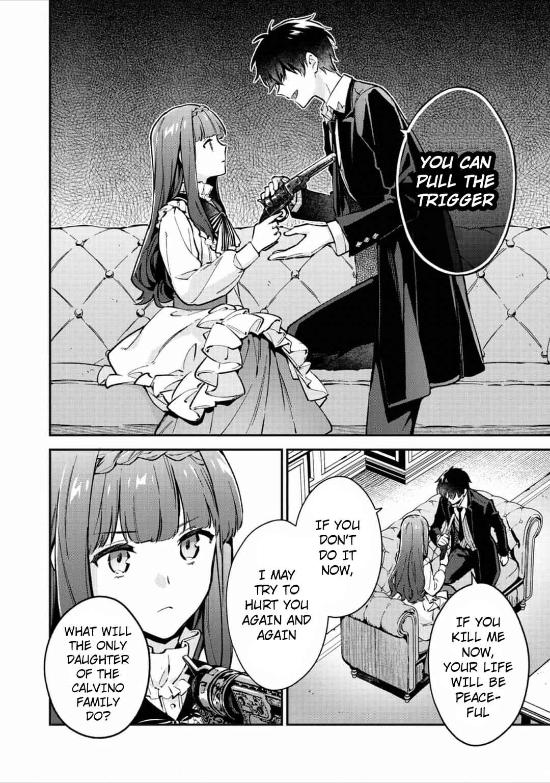 Akutou Ikka no Mana Musume, Tensei Saki mo Otome Game no Gokudou Reijou deshita Chapter 2 - Page 19