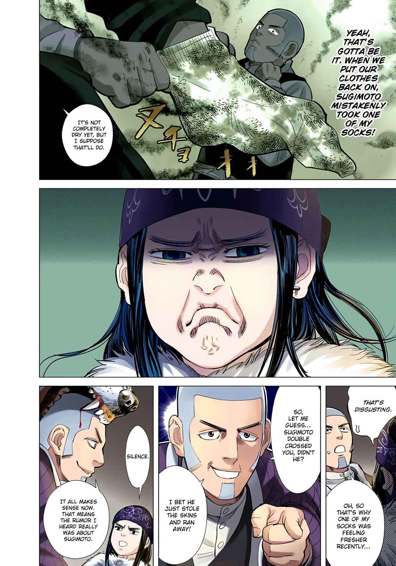 Golden Kamuy (Official Colored) Chapter 17 - Page 6