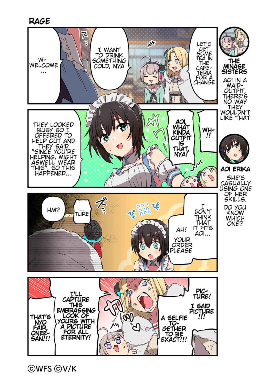 Heaven Burns Red Official 4-Koma Chapter 45 - Page 1
