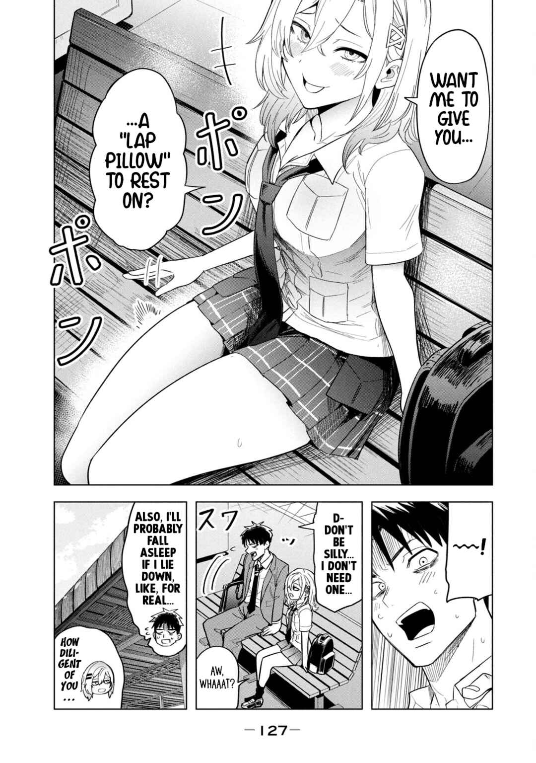 Asa no Tsuukin Densha de, Yatara to Hanashikakete Kuru Joshikousei. Chapter 8 - Page 9