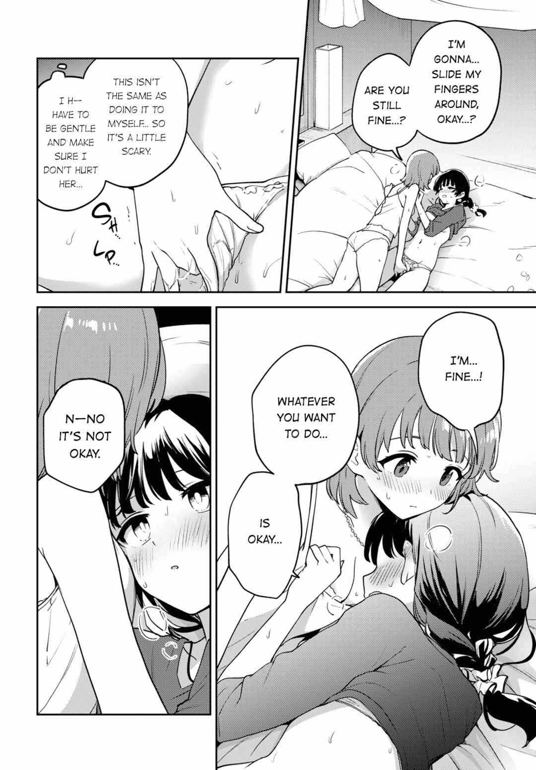 Asumi-chan wa Les Fuuzoku ni Kyoumi ga Arimasu! Chapter 18 - Page 22