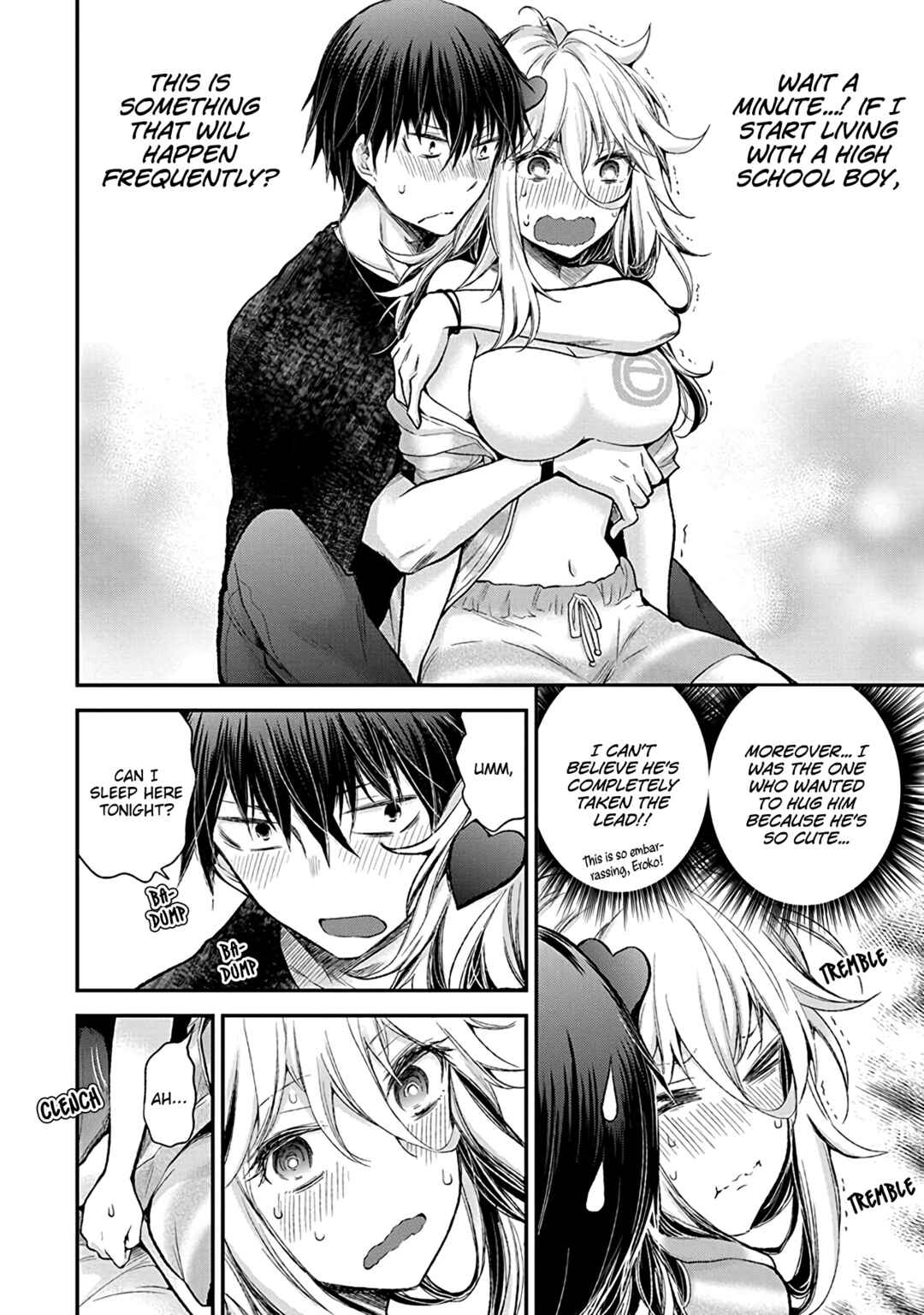 Shingeki no Eroko-san: Hen na Oneesan wa Danshi Kousei to Nakayoku Naritai Chapter 12 - Page 5