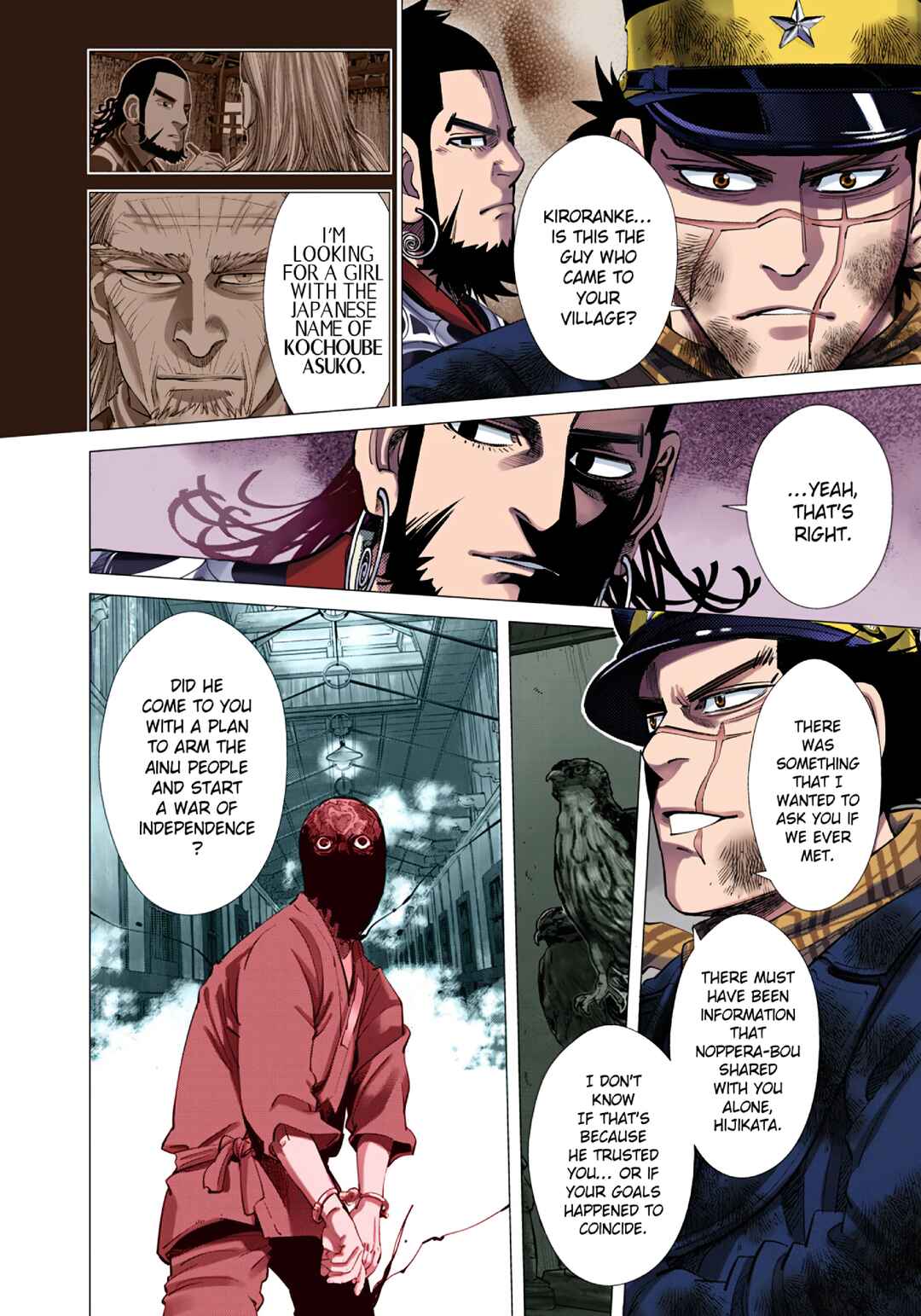 Golden Kamuy (Official Colored) Chapter 81 - Page 8