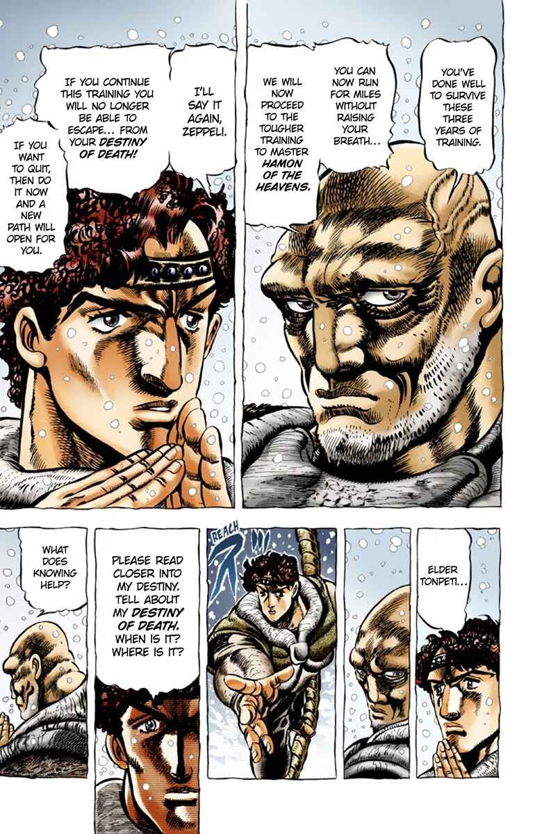 JoJo no Kimyou na Bouken: Part 1 - Phantom Blood Color-ban Chapter 34 - Page 5