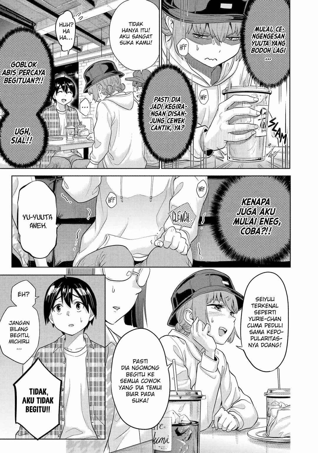 Koukousei WEB Sakka no Mote Seikatsu: "Anta ga Kami Sakka na Wakenai desho" to Boku o Futta Osananajimi ga Koukai Shiteru kedo Mou Osoi Chapter 11 - Page 14