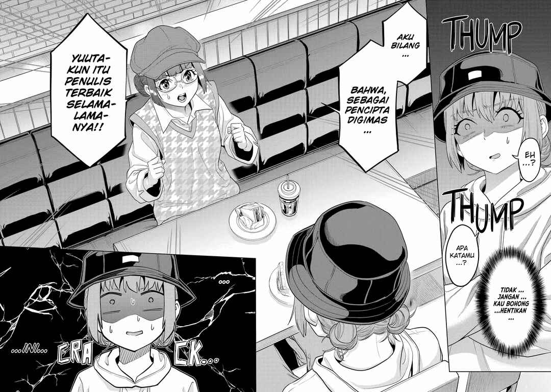 Koukousei WEB Sakka no Mote Seikatsu: "Anta ga Kami Sakka na Wakenai desho" to Boku o Futta Osananajimi ga Koukai Shiteru kedo Mou Osoi Chapter 11 - Page 19