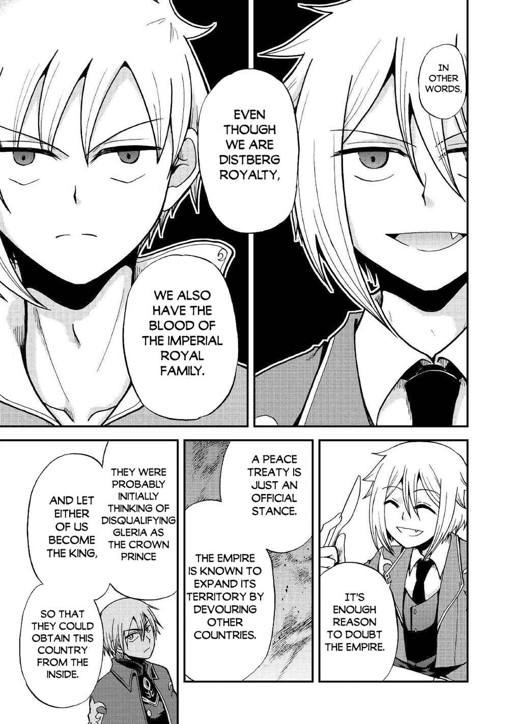 Zense wa Kentei. Konjou Kuzu Ouji Chapter 27 - Page 23