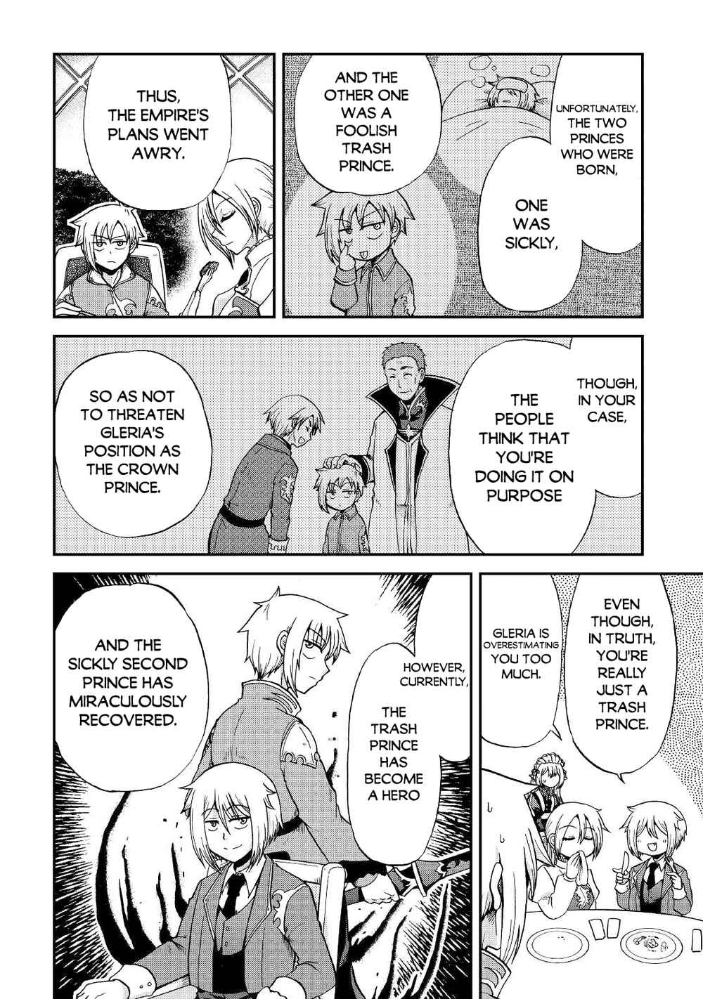 Zense wa Kentei. Konjou Kuzu Ouji Chapter 27 - Page 24