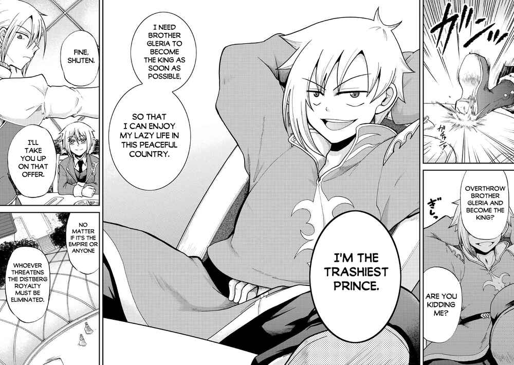 Zense wa Kentei. Konjou Kuzu Ouji Chapter 27 - Page 30