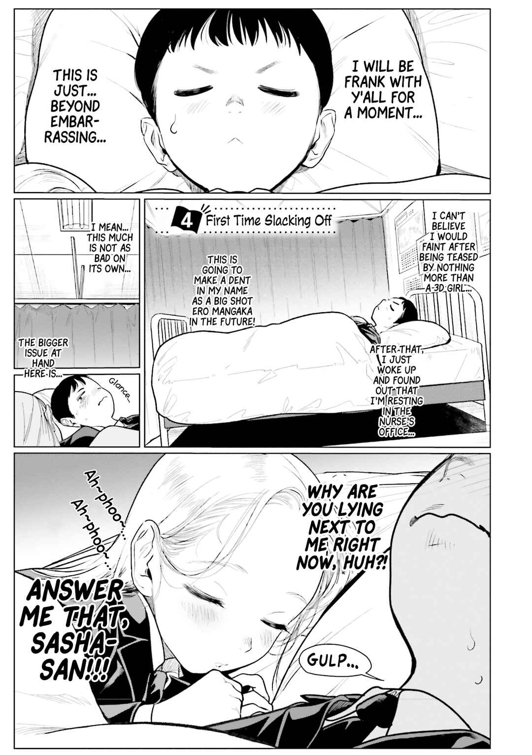 Sasha-chan to Classmate Otaku-kun Chapter 4 - Page 1