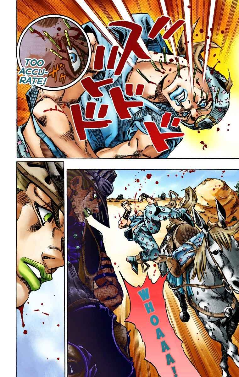 JoJo no Kimyou na Bouken: Part 7 - Steel Ball Run Color-ban Chapter 14 - Page 16