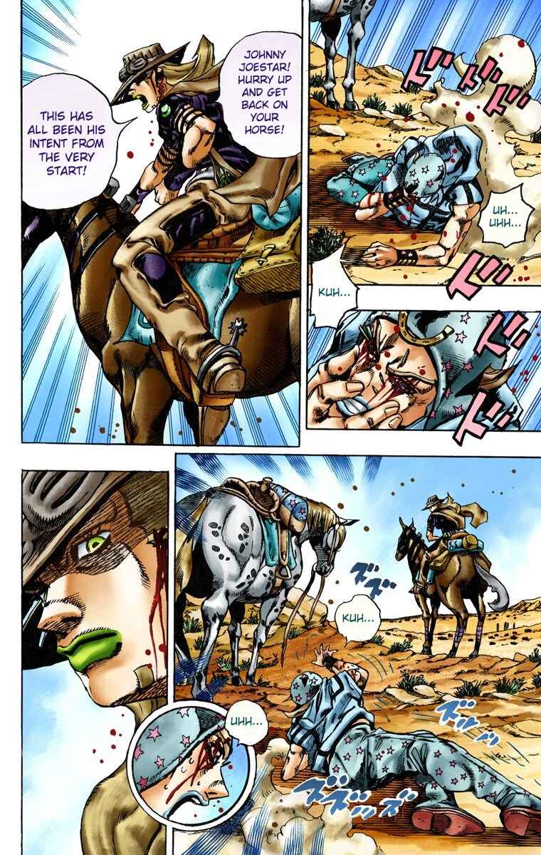 JoJo no Kimyou na Bouken: Part 7 - Steel Ball Run Color-ban Chapter 14 - Page 18