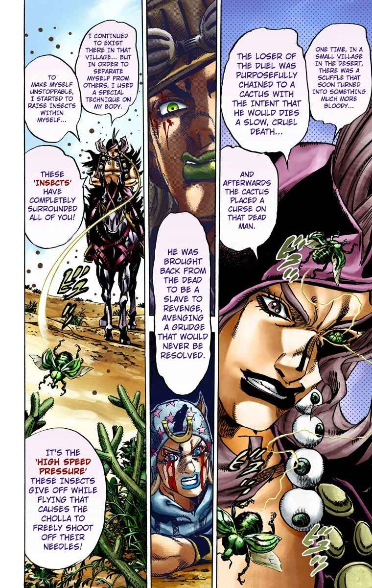 JoJo no Kimyou na Bouken: Part 7 - Steel Ball Run Color-ban Chapter 14 - Page 25