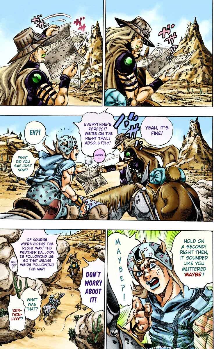 JoJo no Kimyou na Bouken: Part 7 - Steel Ball Run Color-ban Chapter 14 - Page 4