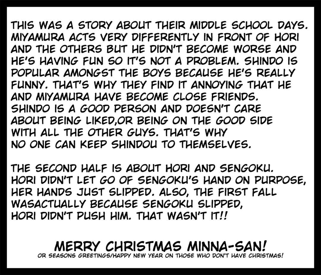 Hori-san to Miyamura-kun Chapter 24 - Page 21