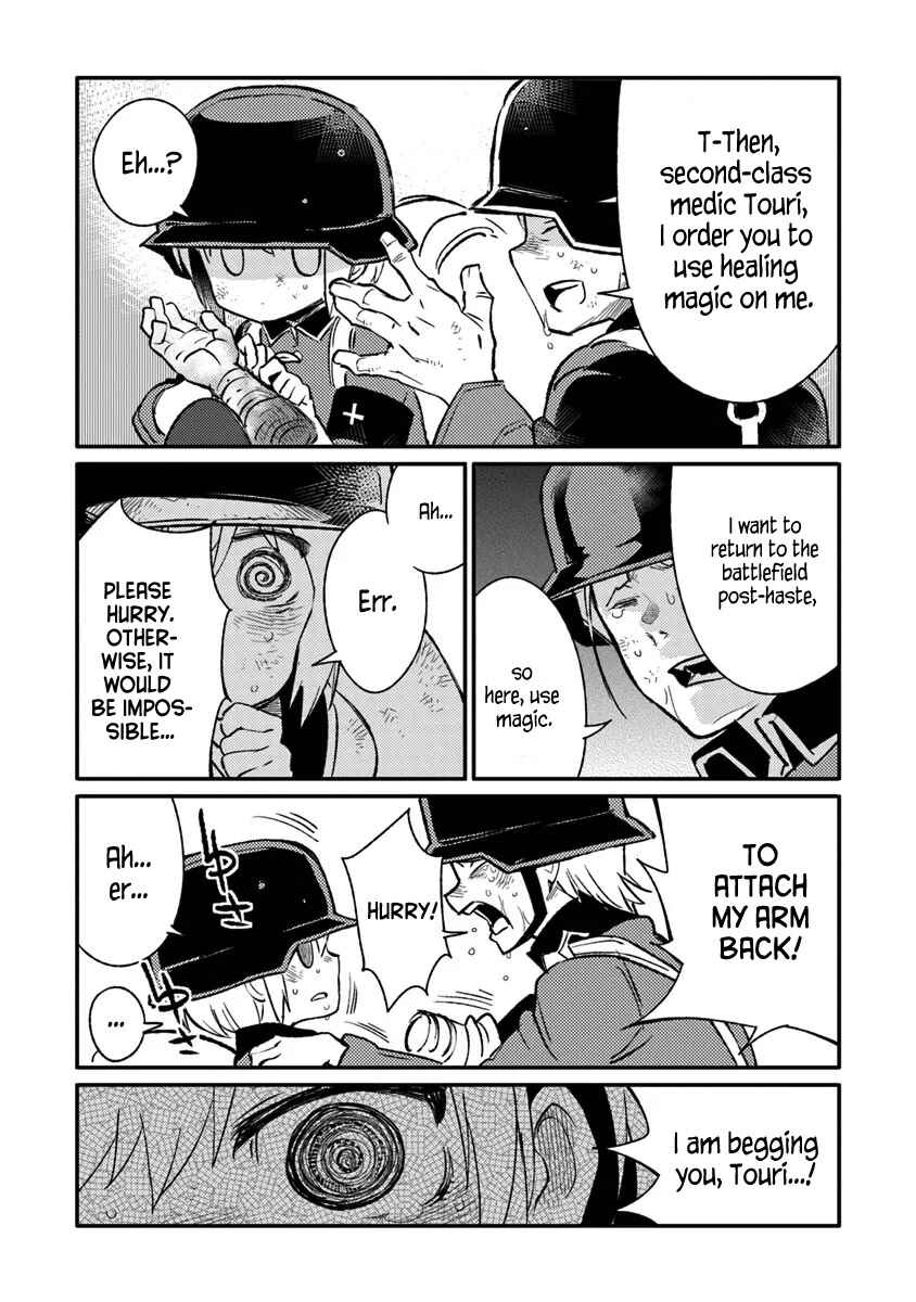 TS Eiseihei-san no Senjou Nikki Chapter 10 - Page 12