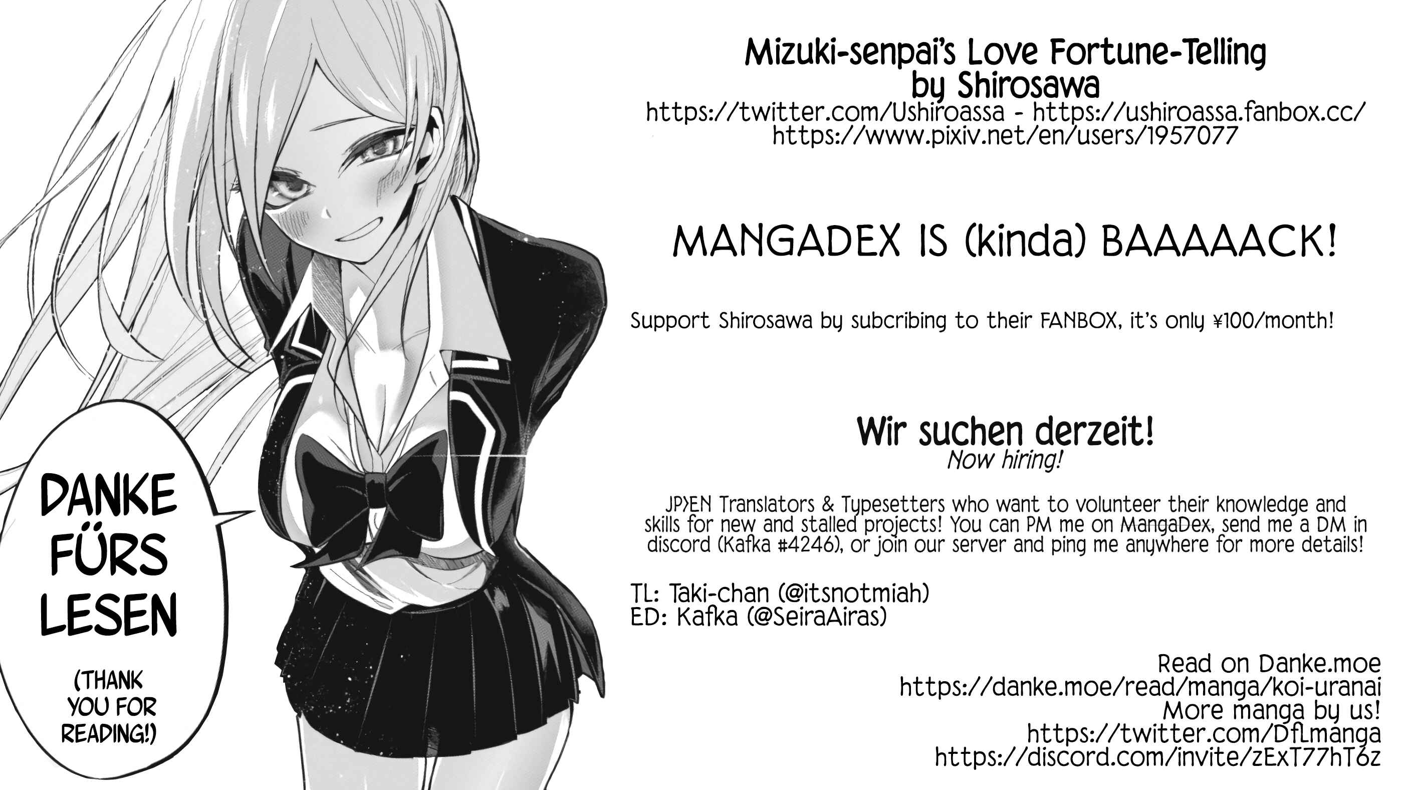 Mizuki-senpai no Koi Uranai Chapter 9 - Page 19