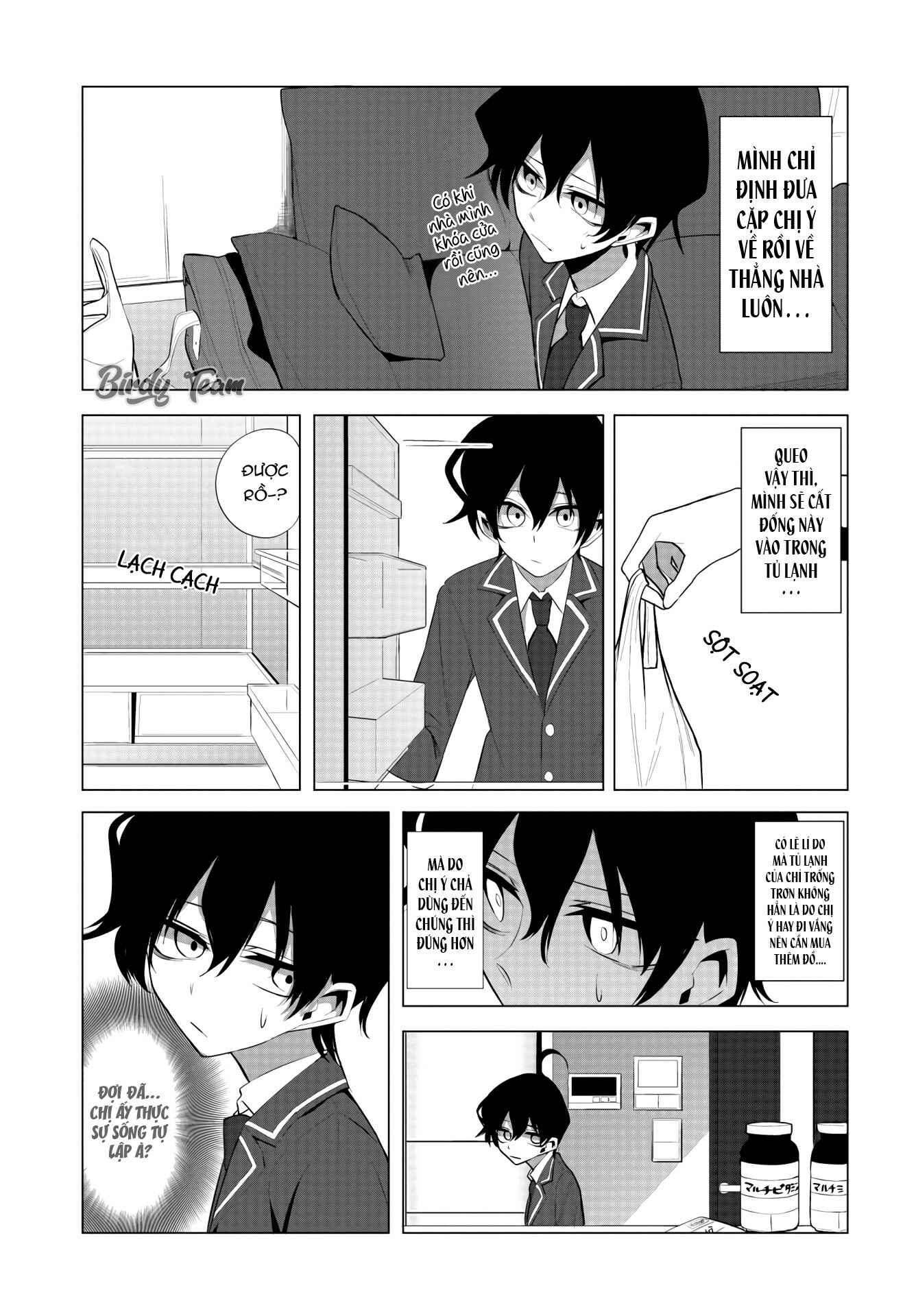 Mizuki-senpai no Koi Uranai Chapter 9 - Page 3