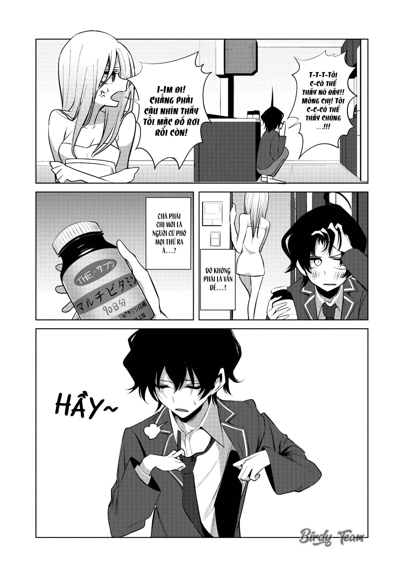 Mizuki-senpai no Koi Uranai Chapter 9 - Page 7