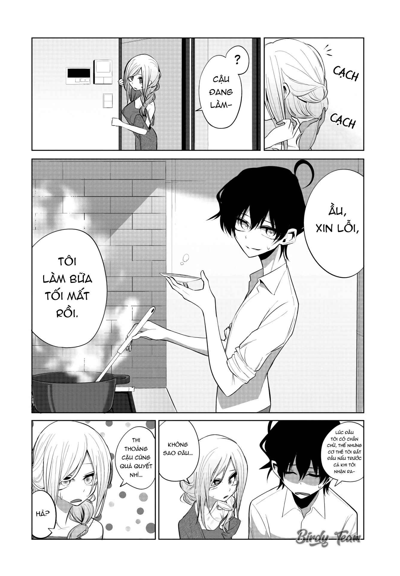 Mizuki-senpai no Koi Uranai Chapter 9 - Page 8