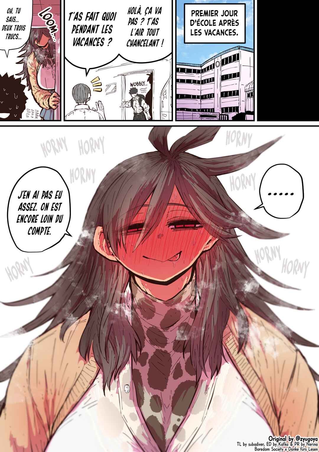 Being Targeted by Hyena-chan Chapter 14 - Page 1