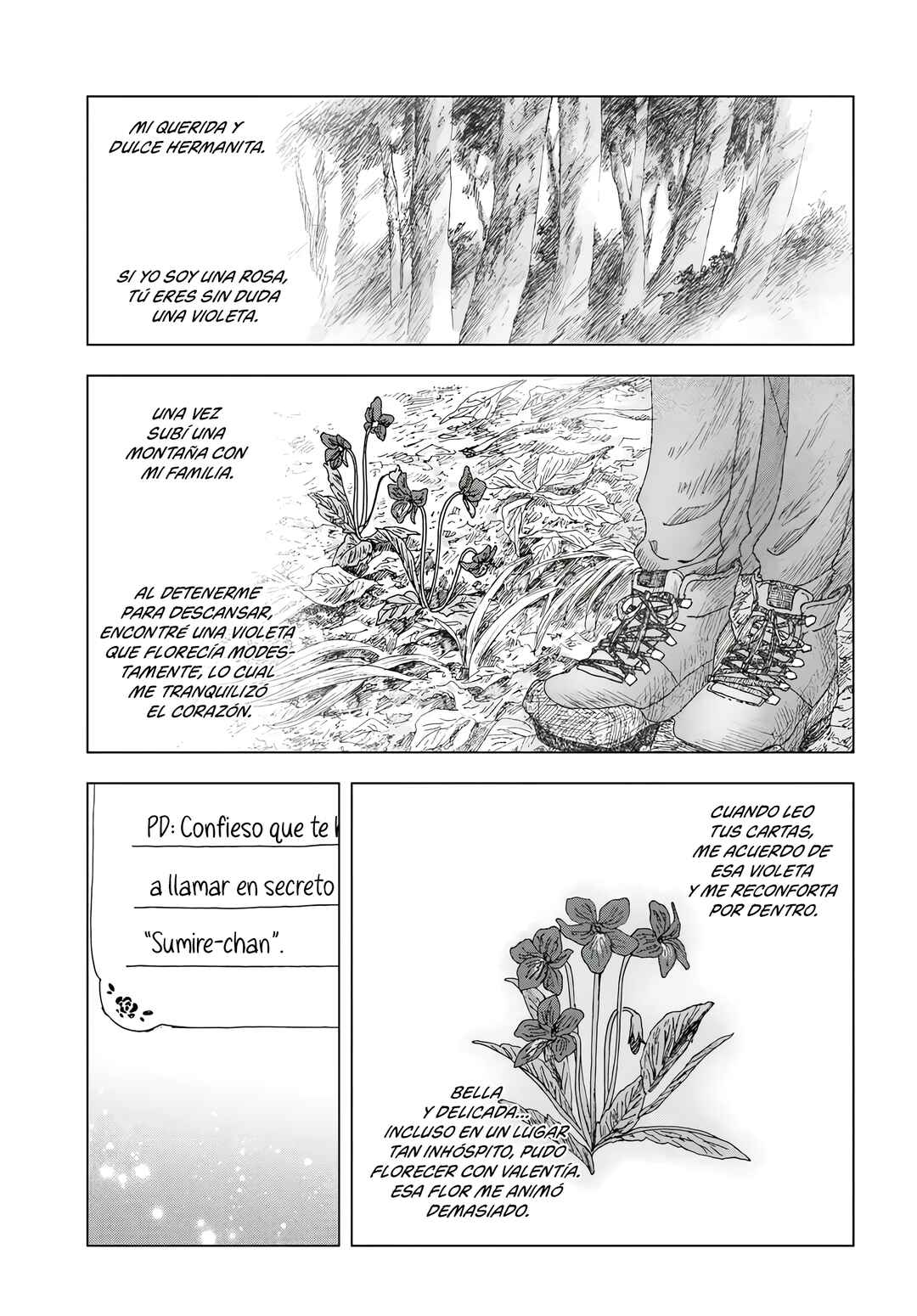 Haikei, Arishi Hi ni Saku Hanatachi e Chapter 3 - Page 14