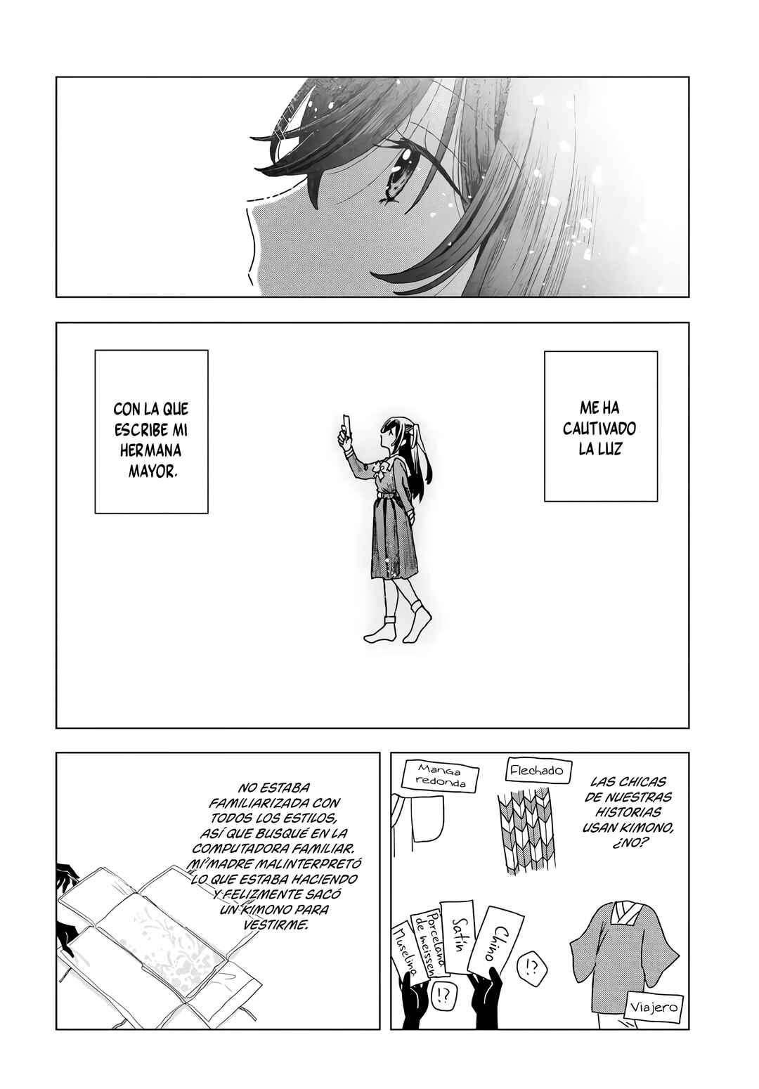 Haikei, Arishi Hi ni Saku Hanatachi e Chapter 3 - Page 7