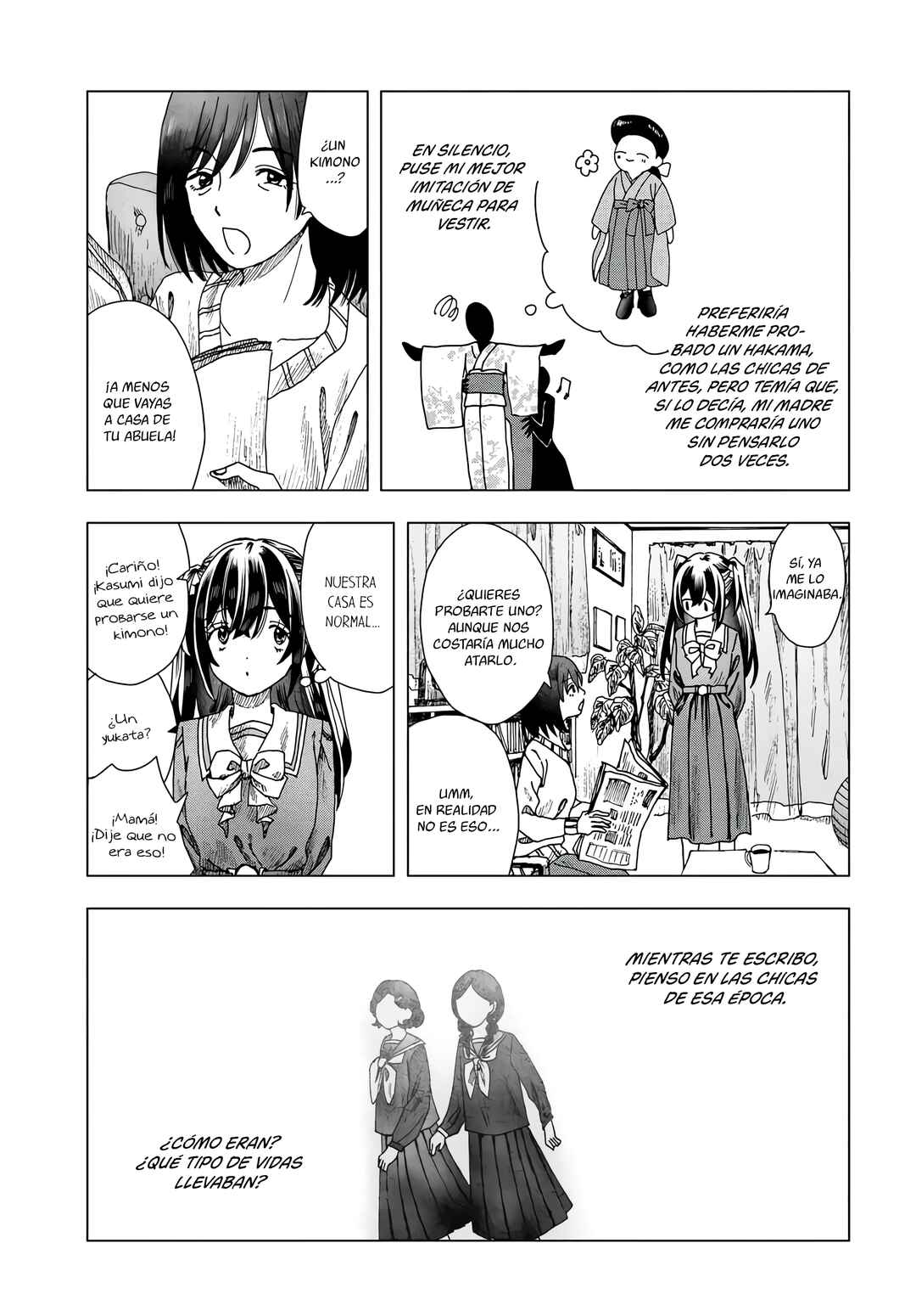 Haikei, Arishi Hi ni Saku Hanatachi e Chapter 3 - Page 8