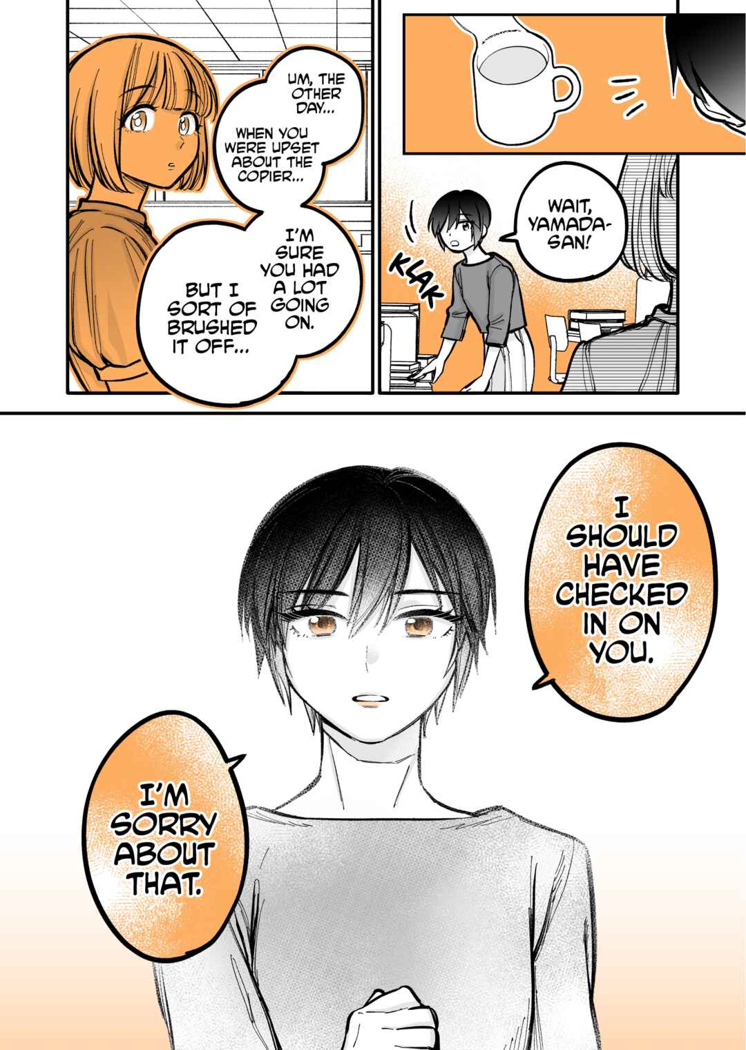 Genkai OL to Joshi Daisei ga 〇〇 Suru Hanashi Chapter 3.4 - Page 2
