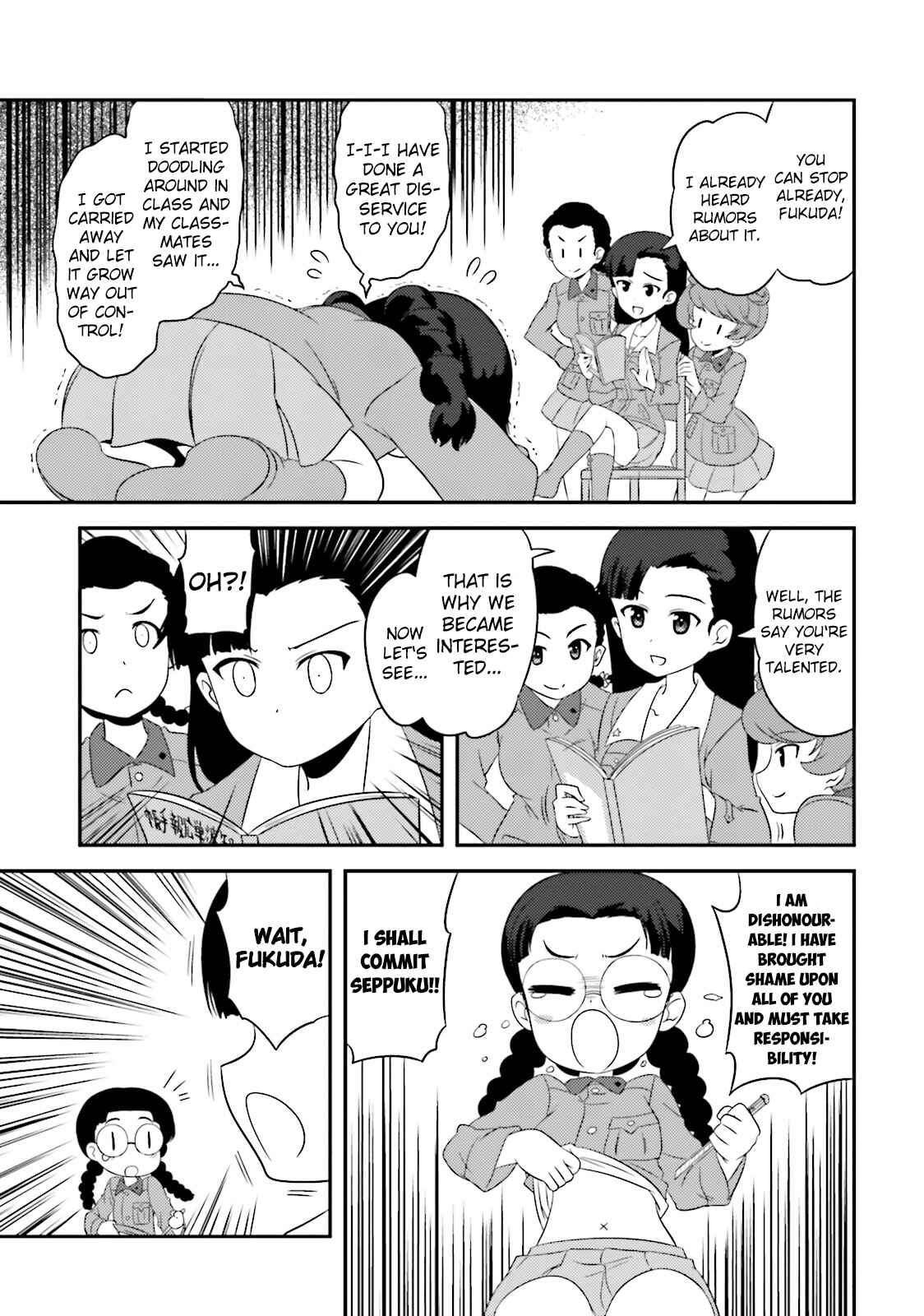 GIRLS und PANZER - Motto Love Love Sakusen desu! Chapter 58 - Page 5