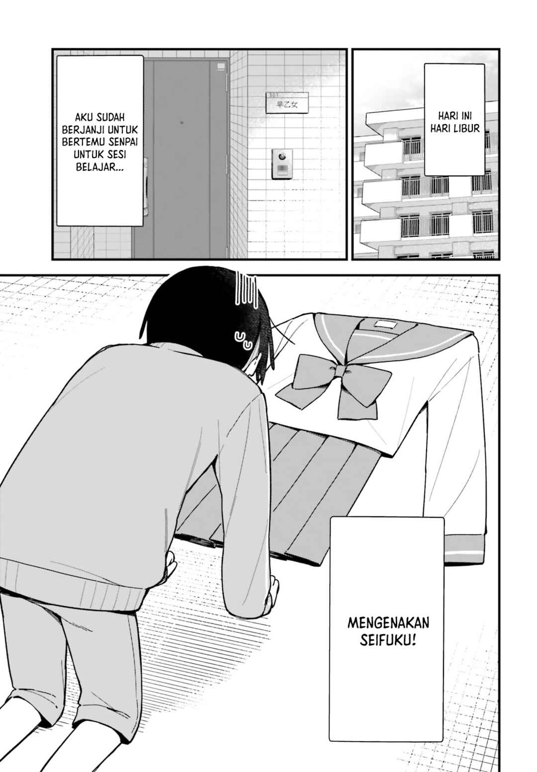 Kawaihara-senpai wa Kawaii (Saotome-kun) ga Suki! Chapter 4 - Page 1