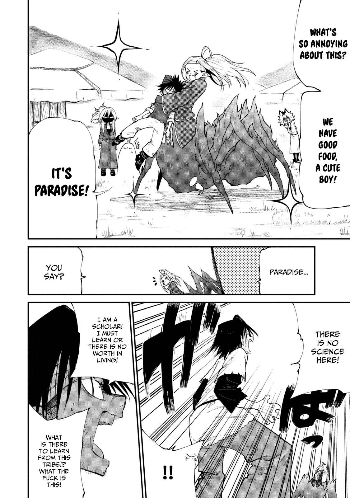 Mazumeshi Elf to Yuuboku gurashi Chapter 43 - Page 14