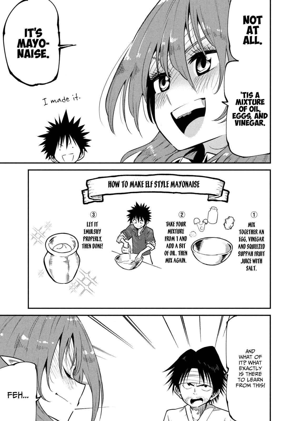Mazumeshi Elf to Yuuboku gurashi Chapter 43 - Page 17