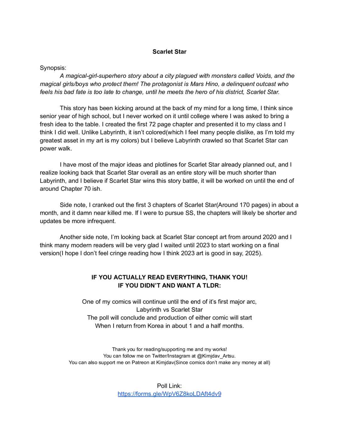 Scarlet Star Chapter 3.3 - Page 2