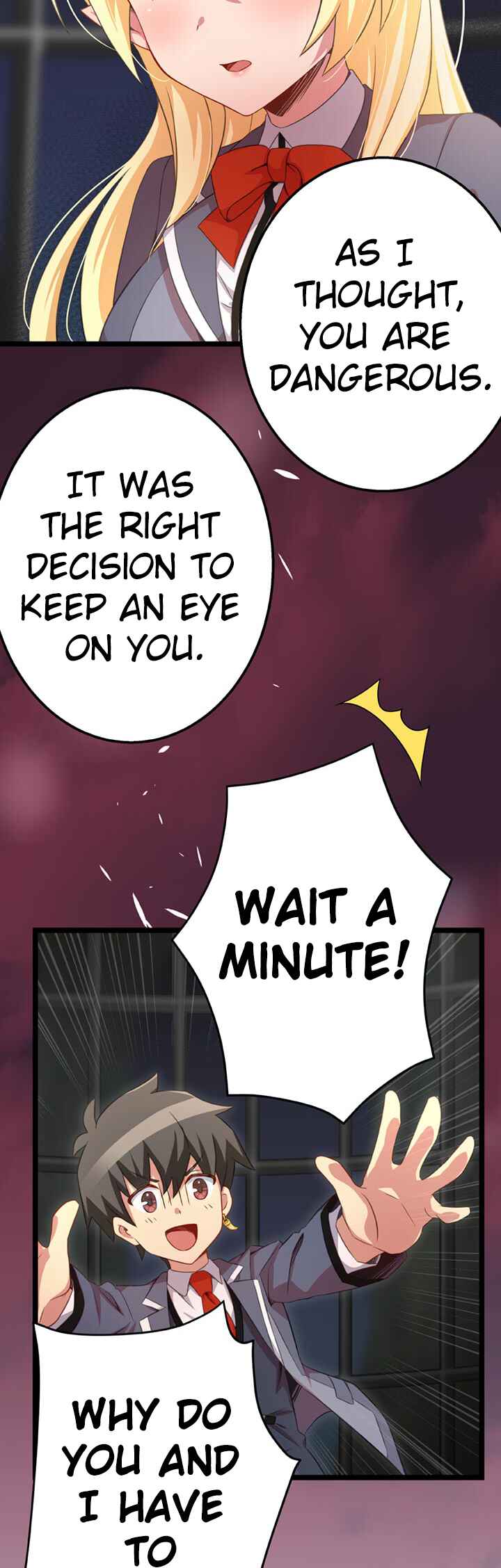 Maou to Ryuuou ni Sodaterareta Shounen wa Gakuen Seikatsu wo Musou suru You desu Chapter 32 - Page 3
