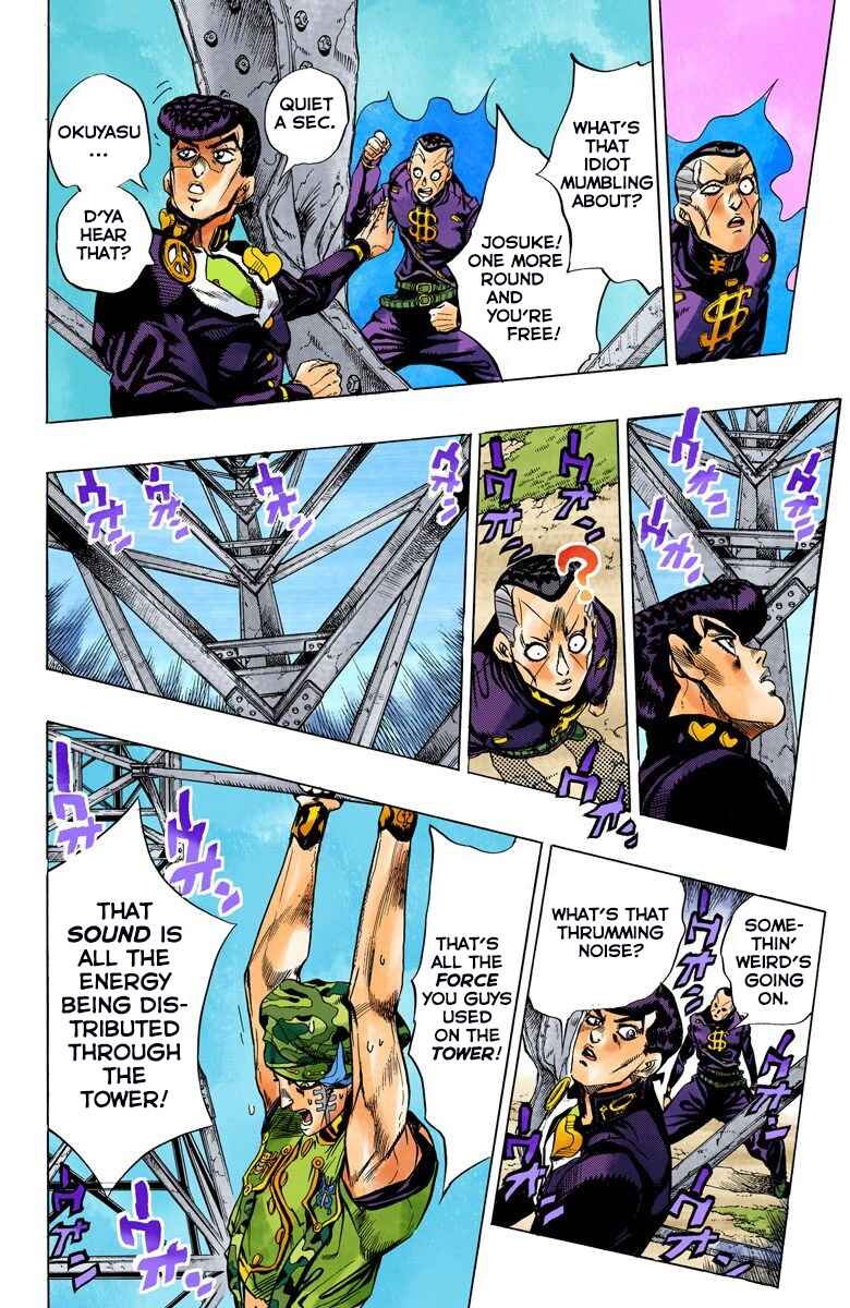JoJo no Kimyou na Bouken: Part 4 - Diamond wa Kudakenai Color-ban Chapter 135 - Page 11