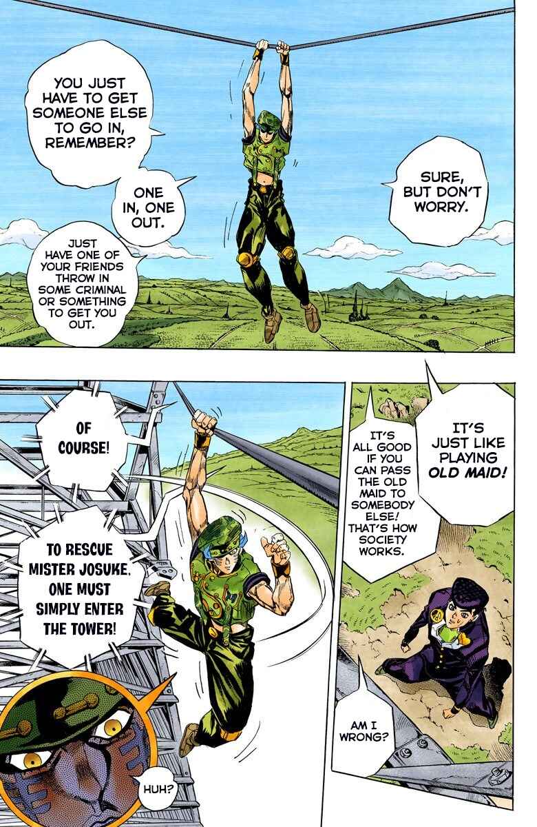 JoJo no Kimyou na Bouken: Part 4 - Diamond wa Kudakenai Color-ban Chapter 135 - Page 17