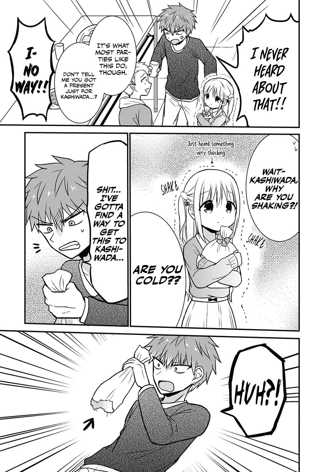 Kao ni Denai Kashiwada-san to Kao ni Deru Oota-kun Chapter 15 - Page 7