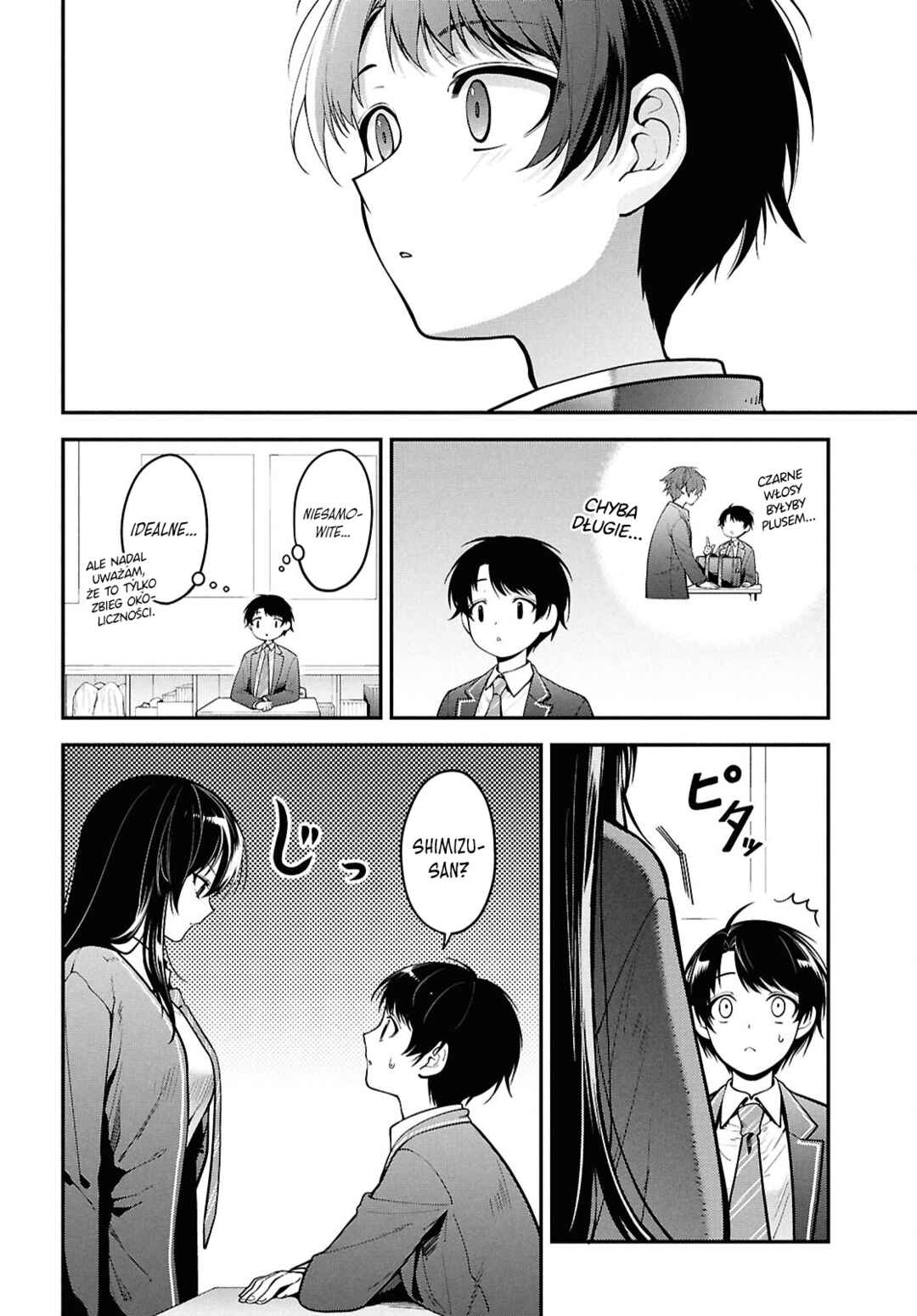Tonari no Seki no Yankee Shimizu-san ga Kami wo Kuroku Sometekita Chapter 1 - Page 11