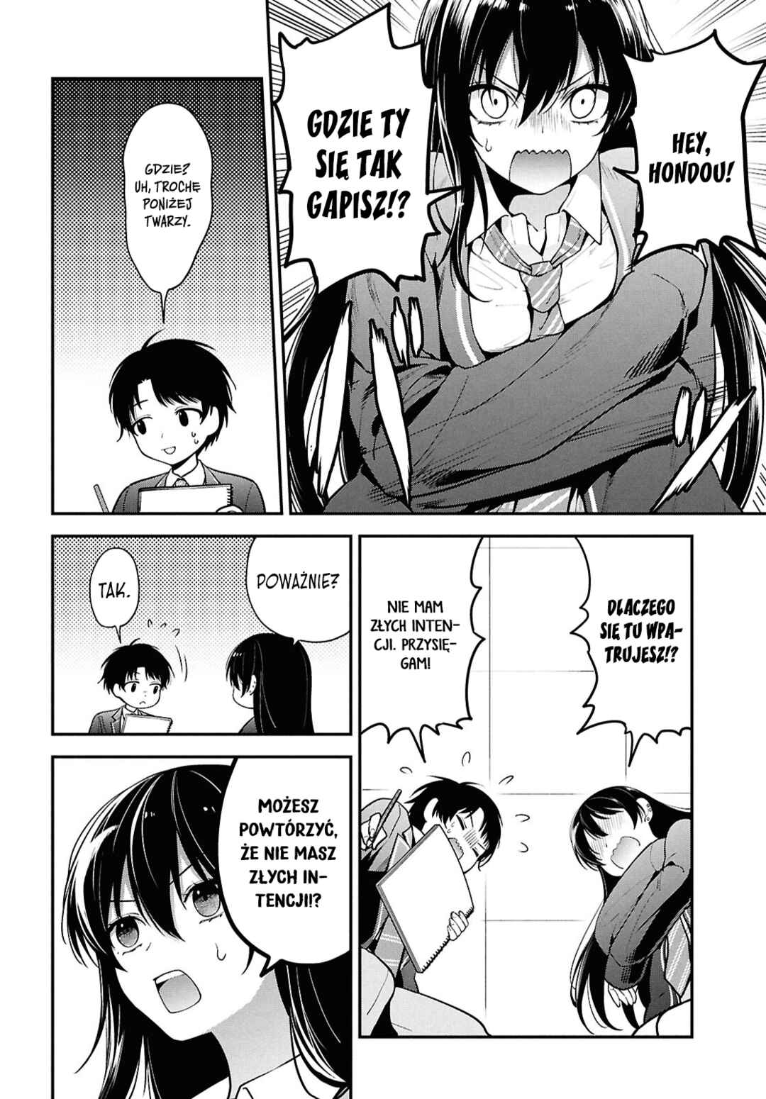 Tonari no Seki no Yankee Shimizu-san ga Kami wo Kuroku Sometekita Chapter 1 - Page 19