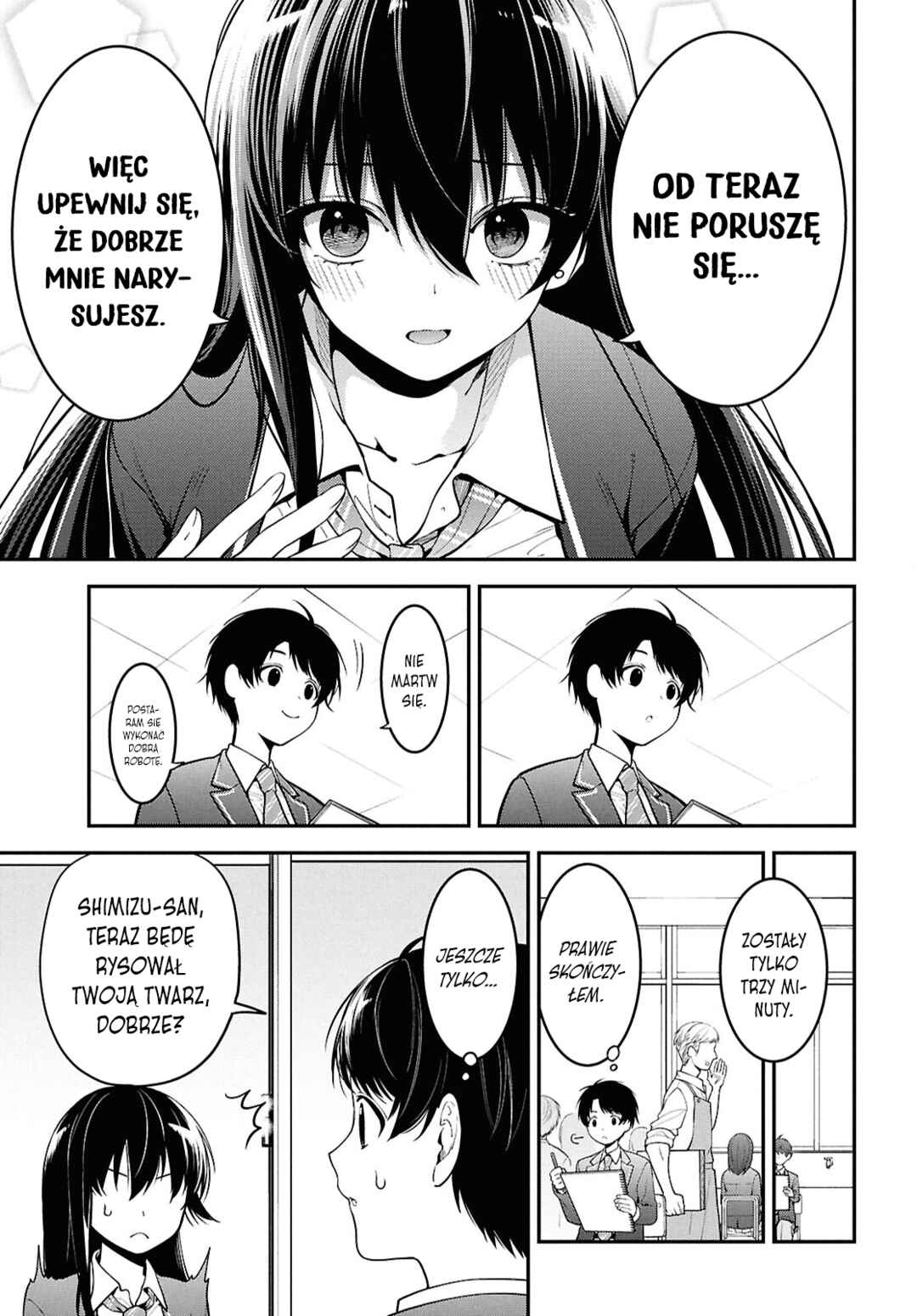 Tonari no Seki no Yankee Shimizu-san ga Kami wo Kuroku Sometekita Chapter 1 - Page 22