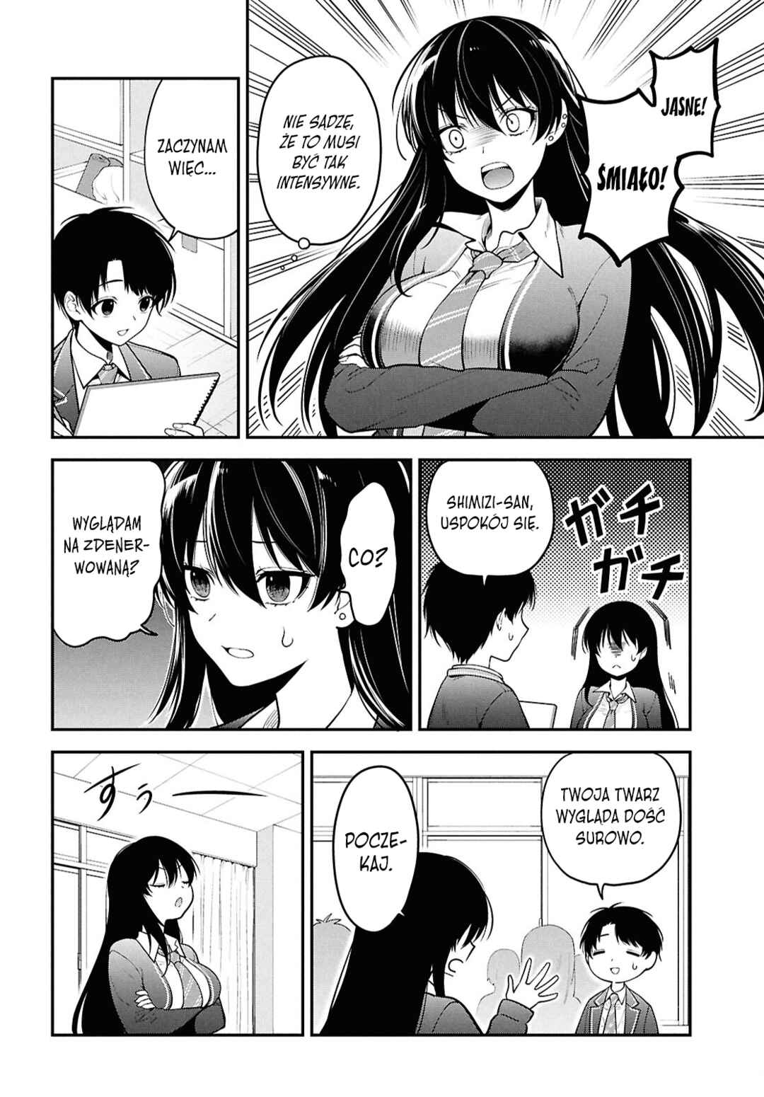 Tonari no Seki no Yankee Shimizu-san ga Kami wo Kuroku Sometekita Chapter 1 - Page 23
