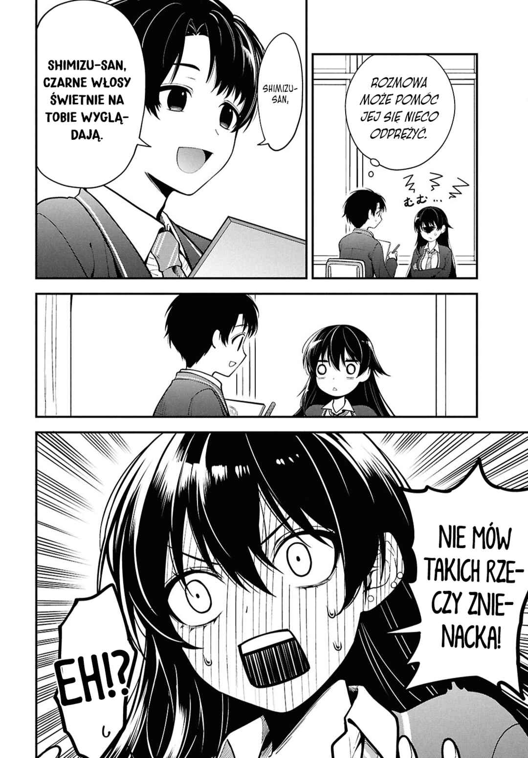 Tonari no Seki no Yankee Shimizu-san ga Kami wo Kuroku Sometekita Chapter 1 - Page 25