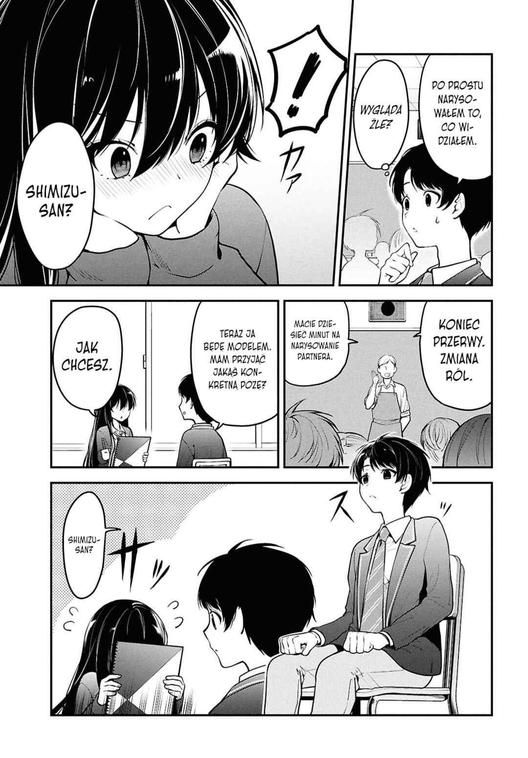 Tonari no Seki no Yankee Shimizu-san ga Kami wo Kuroku Sometekita Chapter 1 - Page 31