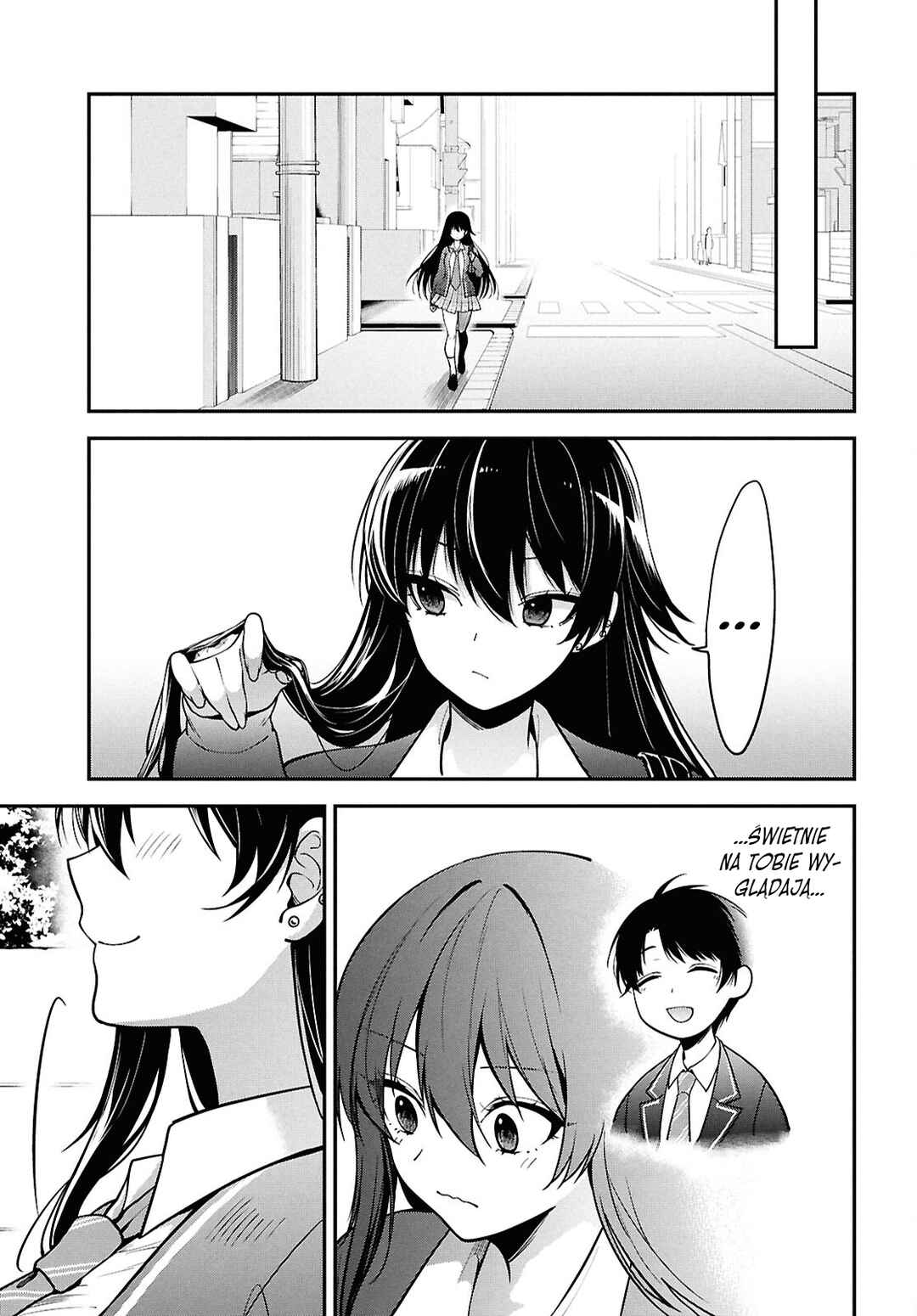 Tonari no Seki no Yankee Shimizu-san ga Kami wo Kuroku Sometekita Chapter 1 - Page 33
