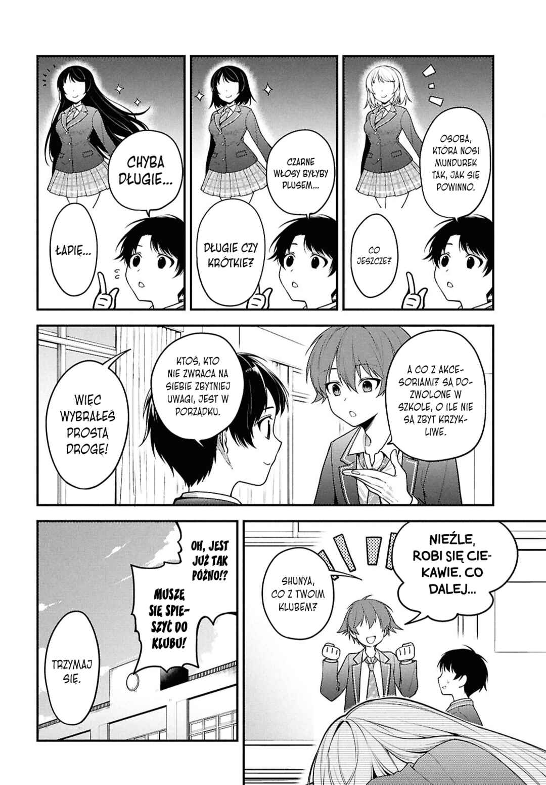 Tonari no Seki no Yankee Shimizu-san ga Kami wo Kuroku Sometekita Chapter 1 - Page 8