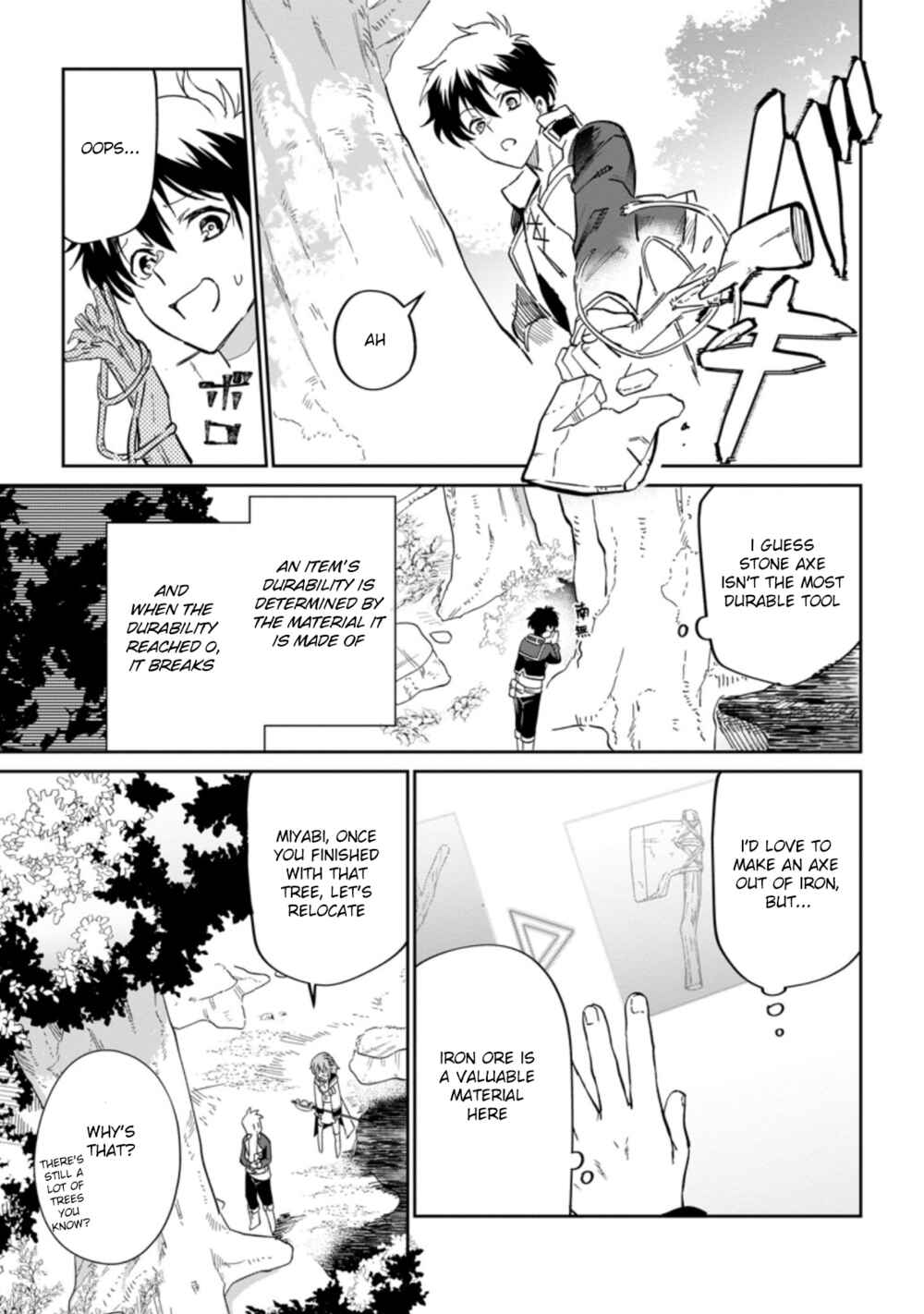 Isekai Craft Gurashi: Jiyuu Kimama na Seisan Shoku no Honobono Slow Life Chapter 7.1 - Page 8