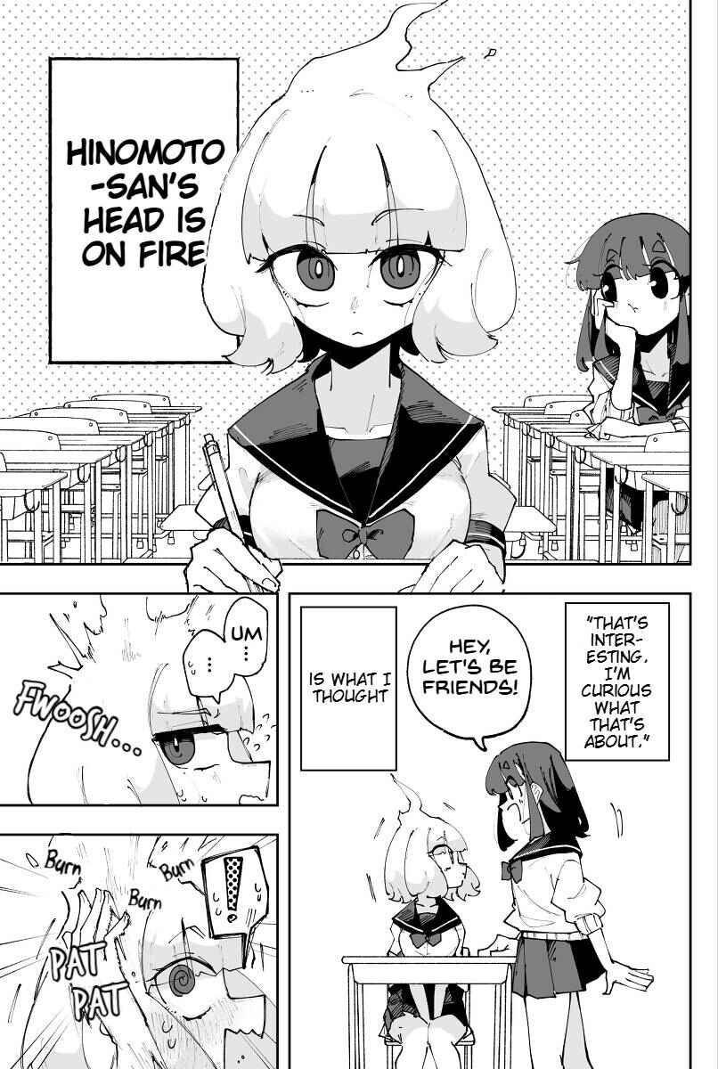 Hinomoto-san no atama wa moete iru Chapter ? - Page 1