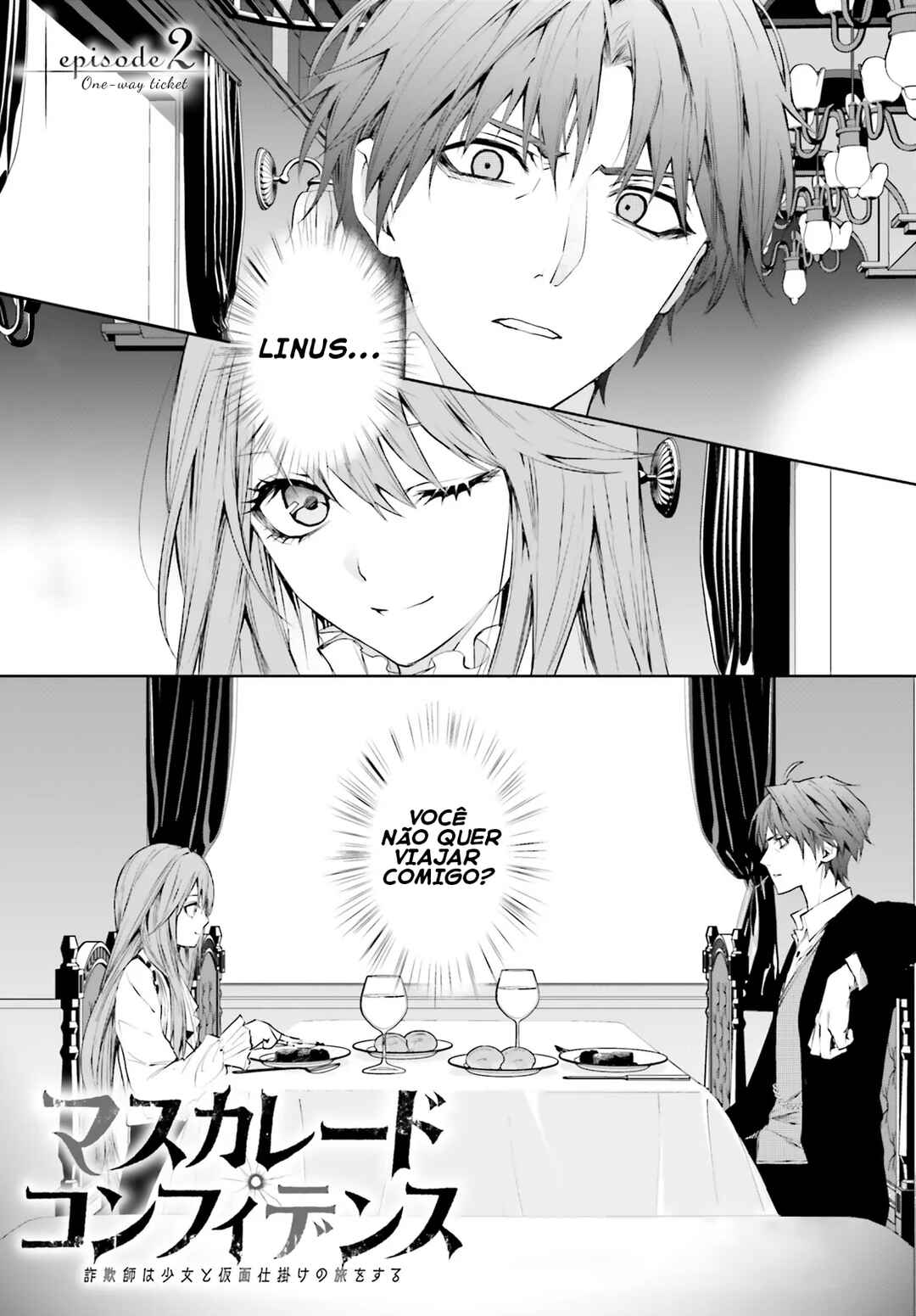 Masquerade Confidence: The Conman and the Girl’s Masked Journey Chapter 2.1 - Page 2