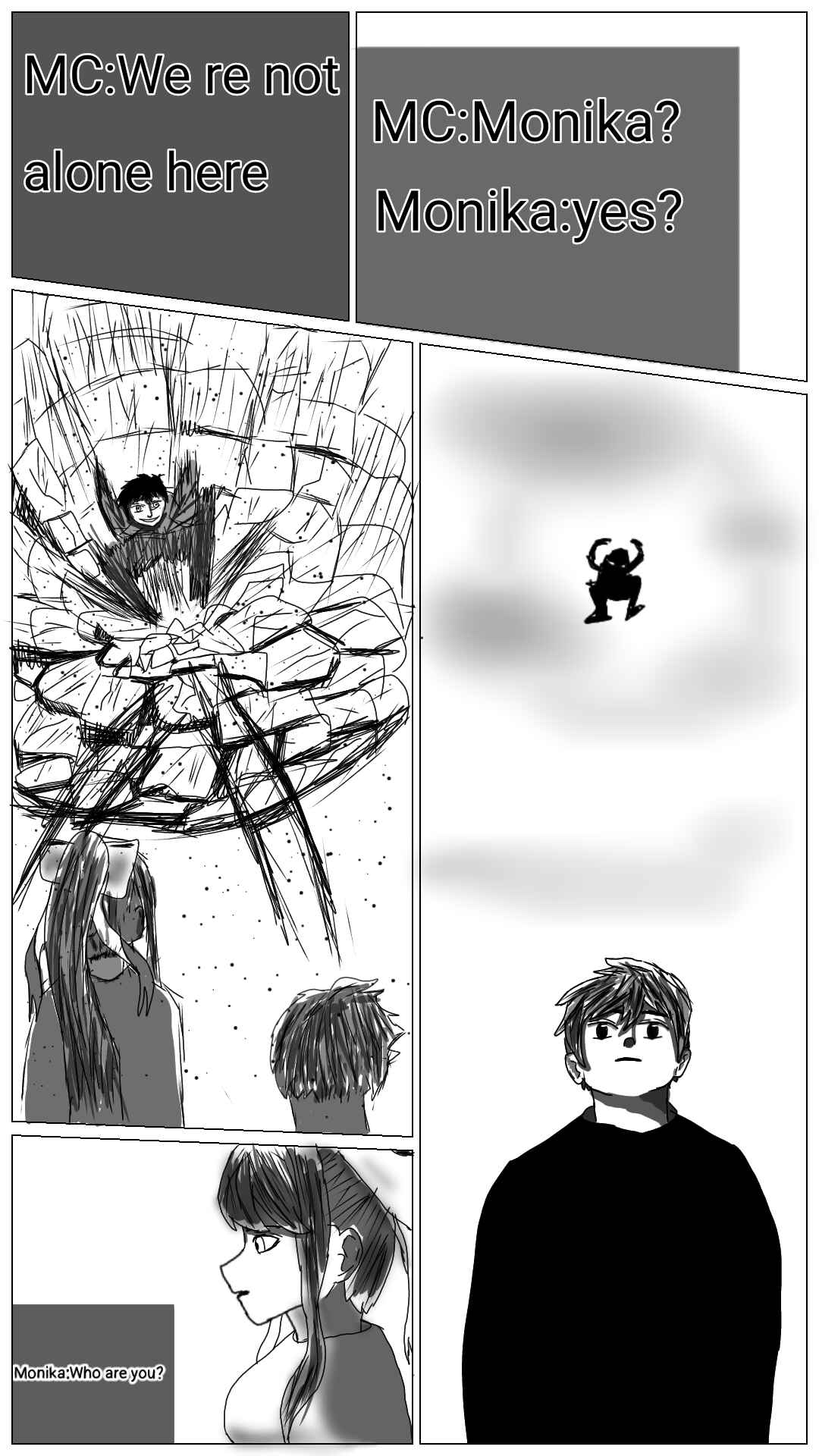 Doki Doki Literature Club - Your reality (Doujinshi) Chapter 1 - Page 4